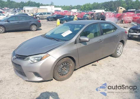 2015 Toyota Corolla L from USA, damaged, VIN 2T1BURHE2FC466021